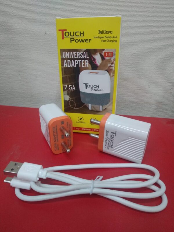 2.1 Amp Charger with Data cable (Box Packing, 1 Year Warranty)