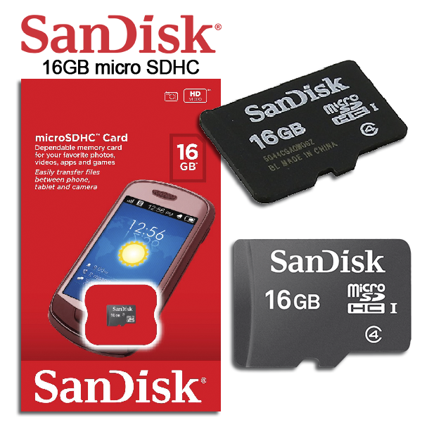 16GB Memory Card Original SanDisk (Service Center Warranty)