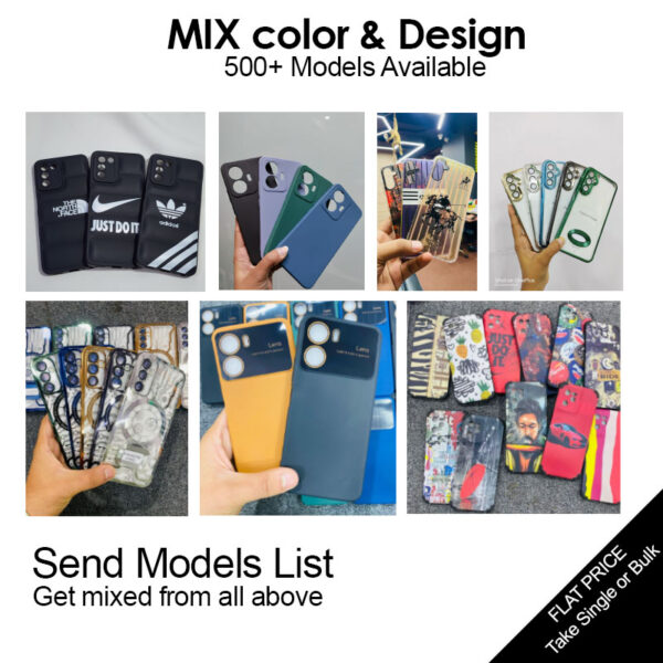 Mix Mobile Back Covers for 500+ Models (Choice Model)