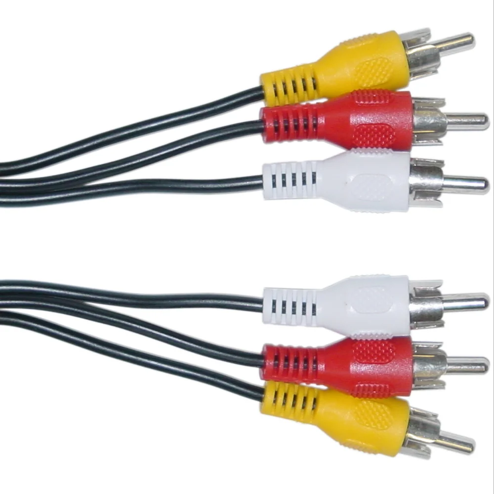 3-3 jack TV Cable (1 Mtr length)