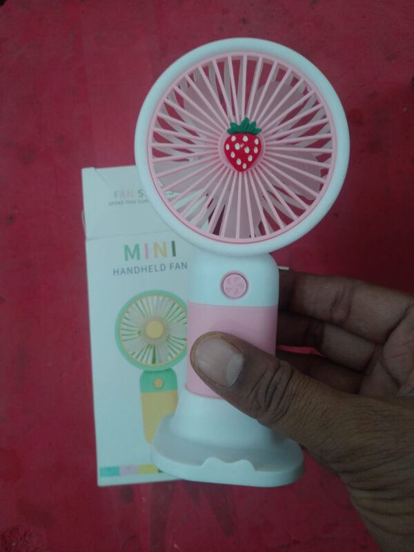 Cool Mini Fan - Portable- Handy - Rechargeable