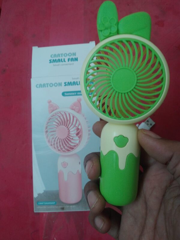 Cool Mini Fan - Portable- Handy - Rechargeable