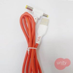 2in1 Charging USB Cable for Wifi, Router, Camera, Radio, TV