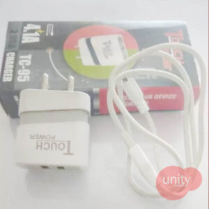 4.1 Amp 2 Port Charger with Data cable