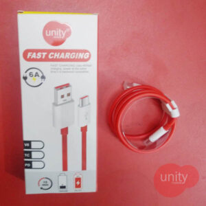 Vooc/Dash Fast Charging C to C 6 Amp Data Cable