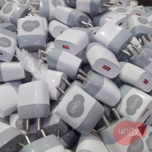 10W 1.5 Amp Unity Brand Charger Without Box (Pouch Packing- Adapter Only)