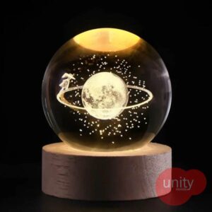 Galaxy gifting Crystal Ball with USB light