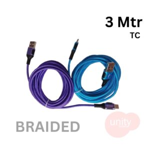 3 Mtr Long TC Charging Cable Wholesale