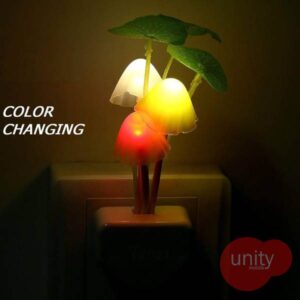 Night Lamp Mushroom decorative with Night Sensor
