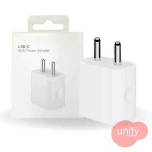 iPhone compatible PD Charger White with Box Packing- 20W (Without Cable)