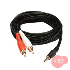 Stereo 2 RCA Audio Video Cable
