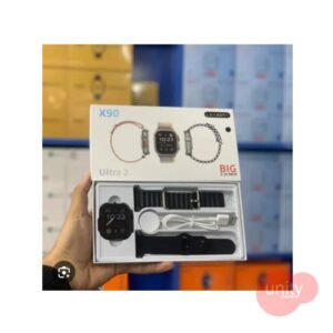 x90 ultra 2 Smartwatch with full dial screen with notification, BT Calling